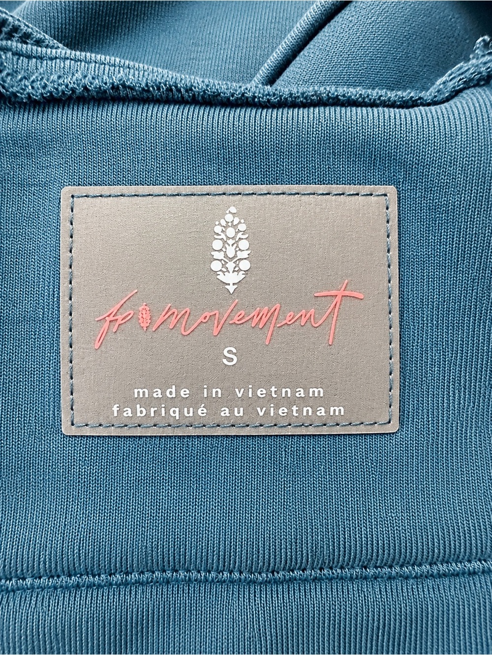 Free People Movement Hot Shot Onesie Jumpsuit Hydro Blue Sea Small New With Tags - Picture 4 of 9